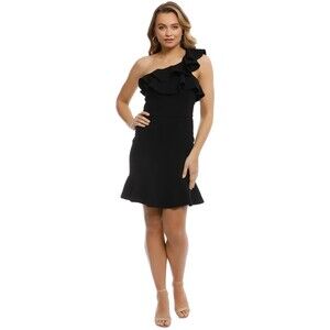 Rebecca Vallance St Barts Mini Dress Size 2 Black NWT $428